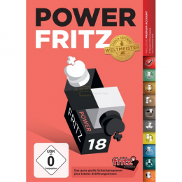 Power Fritz 18 - Das ganz groe Schachprogramm      mit kompletter Erffnungstheorie