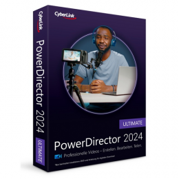 PowerDirector 2024 Ultimate Vollversion MiniBox   
