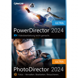 PowerDirector 2024 Ultra & PhotoDirector 2024 Ultra Duo Vollversion ESD   1 PC  (Download)