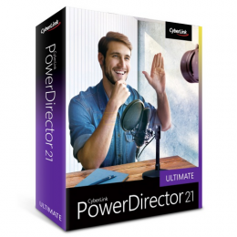 PowerDirector 21 Ultimate Vollversion MiniBox   