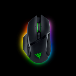 Razer Basilisk V3 Pro kabellose Gaming Maus B-Ware - 13-Zonen-Chroma-Beleuchtung und HyperScroll-Neigungsrad