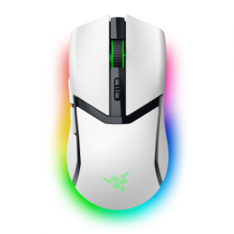 Razer Cobra Pro Weiß kabellose Gaming Maus - 77g Leichtbauweise, Razer Focus 30k Sensor, 11 Zonen Chroma Beleuchtung, weiß