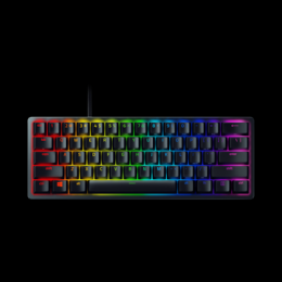 Razer Huntsman Mini mechanische Gaming Tastatur B-Ware Purple Switch, QWERTZ-Layout