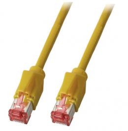 RJ45 Patchkabel S/UTP, Cat.5e, PUR, Superflex schleppkettentauglich, 20m, gel