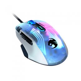 Roccat Kone XP White - Ergonomische Gaming-Maus mit 3D-RGB-Beleuchtung