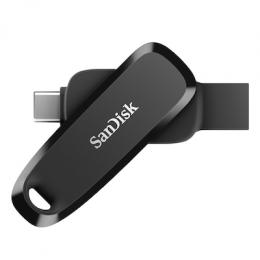 SanDisk Phone Drive for Android Typ-A/C 32GB USB-Stick Schwarz Swivel, bis zu 100 MB/s, USB 3.2 Gen 1x1 (5 Gbit/s)