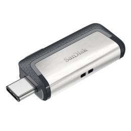 SanDisk Ultra Dual Typ-A/Typ-C 256GB USB-Stick Slider, bis zu 150 MB/s, USB 3.2 Gen 1x1 (5 Gbit/s)