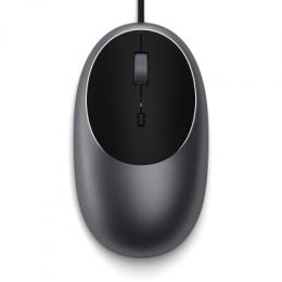 Satechi C1 USB-C Wired Mouse, Kabelgebunden USB-C-Anschluss, Max. 3200dpi Auflösung