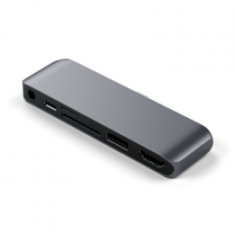 Satechi USB-C Mobile Pro Hub SD space grey