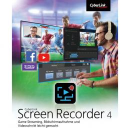 Screen Recorder 4 Deluxe Vollversion ESD   1 PC  (Download)