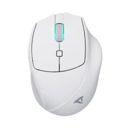 Sharkoon OfficePal M25W Maus Weiß - kabellose Maus mit max. 4000dpi, nur 69 Gramm Gewicht und PixArt PAW3104 Sensor