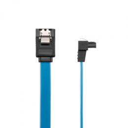 Sonero SATA III 6Gb/s Kabel - 0,50m - gewinkelt - blau