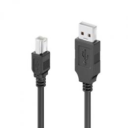 sonero USB 2.0 Aktiv Kabel A-Stecker auf B-Stecker schwarz - 10,0m