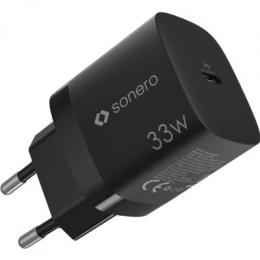 sonero USB-C GaN Ladegerät - 1 Port - 33W PD - schwarz