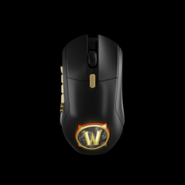 SteelSeries Aerox 9 Wireless World of Warcraft Edition B-Ware Federleichtes, wasserabweisendes Design, Optischer TrueMove Air-Sensor mit 18.000 DPI, B