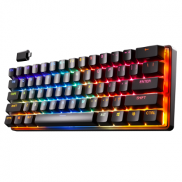 SteelSeries Apex Pro Mini Wireless Gaming-Tastatur – Die weltweit schnellste Tastatur mit 60% Formfaktor und anpassbaren Ansprechverhalten