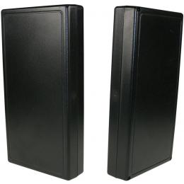 Strapubox Kunststoff-Gehäuse 2063 ABS 168 x 88 x 27 mm, schwarz