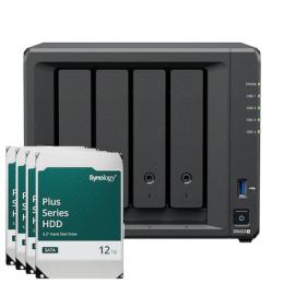 Synology DS423+ 48TB Synology Plus HDD NAS-Bundle NAS inkl. 4x 12TB Synology Plus HDD 3.5 Zoll SATA