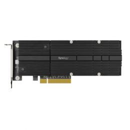 Synology M.2 NVMe SSD-Adapterkarte (M2D20) [zwei Steckplätzen, PCIe 3.0 x8]
