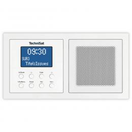 TechniSat Unterputzradio DigitRadio UP 1, DAB+/UKW-Radio, Bluetooth, mit Lautsprecher, weiß