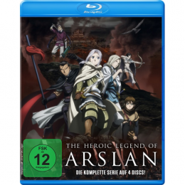 The Heroic Legend of Arslan: Die komplette Serie      (Ep. 1-25) (4 Blu-rays)