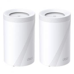 TP-Link Deco BE65 WiFi 7 Mesh System, 2er Pack BE9300 Tri-Band, 4x 2.5 GbE LAN/WAN