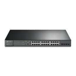 TP-Link SG3428MP JetStream Managed Switch mit 24 PoE+-Ports, L2-Managed, Zentrales Cloud-Management