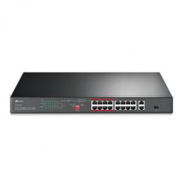 TP-Link SL1218P Unmanaged Switch 2x Gigabit Port, 2x SFP, Priorität-Modus