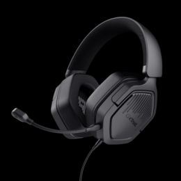 Trust Gaming GXT492 Carus Gaming Headset Leistungsstarkes, komfortables Over-Ear-Gaming-Headset für PC, Laptop und Konsolen, schwarz