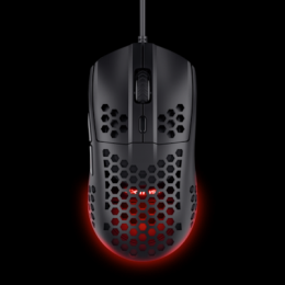 Trust Gaming GXT928 Helox Gaming Maus Federleichte Gaming-Maus mit pulsierender RGB-Beleuchtung für schnelle und flüssige Bewegungen, schwarz