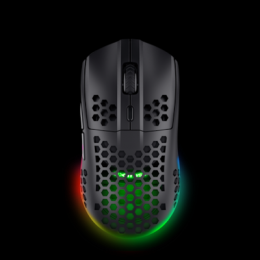 Trust Gaming GXT929 Helox Wireless Gaming Maus Federleichte kabellose Gaming-Maus mit mehrfarbiger RGB-Beleuchtung für schnelle und flüssige Bewegunge