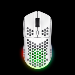 Trust Gaming GXT929W Helox Wireless Gaming Maus Federleichte kabellose Gaming-Maus mit mehrfarbiger RGB-Beleuchtung für schnelle und flüssige Bewegung