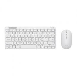 Trust Lyra Wireless Keyboard & Mouse White DE