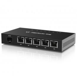 Ubiquiti EdgeRouter X SFP 6-Port Gigabit Router (ER-X-SFP) [5x LAN, 1x SFP In, 256 MB RAM]