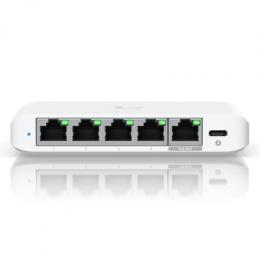 Ubiquiti Flex Mini 2.5G Managed Switch 4x 2.5G Ethernet, 1x 2.5GbE PoE+ (zur Stromversorgung)