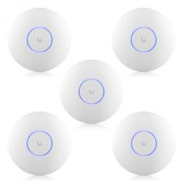 Ubiquiti U7 Pro WiFi 7 Access Point 5er Pack BE9300 Tri-Band, 1x 2.5GbE LAN, 140m² Abdeckung