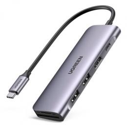 UGREEN Hub Revodok USB-C 6-in-1 mit 4K HDMI