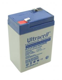 Ultracell UL4.5-6 6V 4,5Ah baugl. Hawker Yuasa NP4-6 Sealake FM640A FM 640A