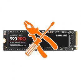 Upgrade 1TB Samsung 990 PRO SSD ohne Kühlkörper inkl. Einbau in das bestellte Notebook