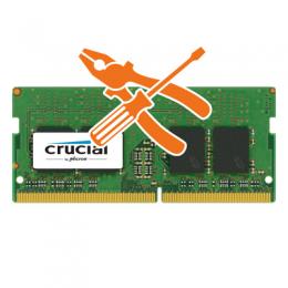 Upgrade auf 16GB RAM mit 2x 8GB DDR4-2666 Crucial SO-DIMM Arbeitsspeicher