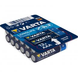 VARTA 12er-Set Micro-Batterie LONGLIFE Power, AAA, LR03
