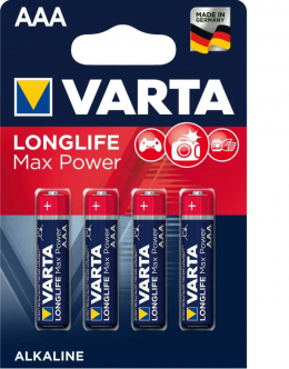 Varta 4703 Maxi-Tech Micro AAA im 4er-Blister