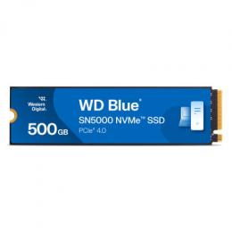 WD Blue SN5000 NVMe SSD 500GB M.2 PCIe Gen4 Internes Solid-State-Module