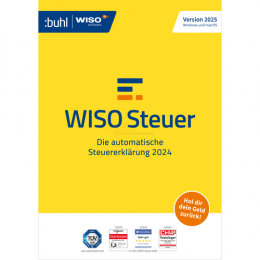 WISO Steuer 2025  ESD   1 Benutzer  (Steuerjahr 2024) (Download)