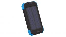 XLayer Powerbank PLUS Solar Wireless 5W Black/Blue