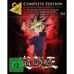 Yu-Gi-Oh! - Complete Edition (Ep 1-224 + Kapselmonster)      (SD auf BR) (10 Blu-rays)