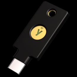 Yubico YubiKey 5C NFC B-Ware USB-Sicherheitsschlüssel mit USB-C-Anschluss, NFC-Funktion