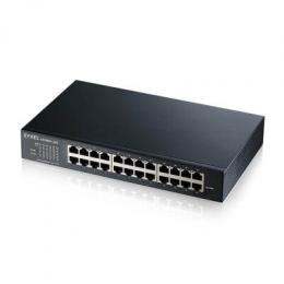 Zyxel GS1900-24E V3 Smart Managed Switch 24x Gigabit Ethernet, Layer 2, Desktop, Lüfterlos