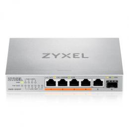 Zyxel XMG-105HP Unmanaged Switch 5x 2.5G Ethernet (4x PoE++, max. 70W), 1x 10G SFP+